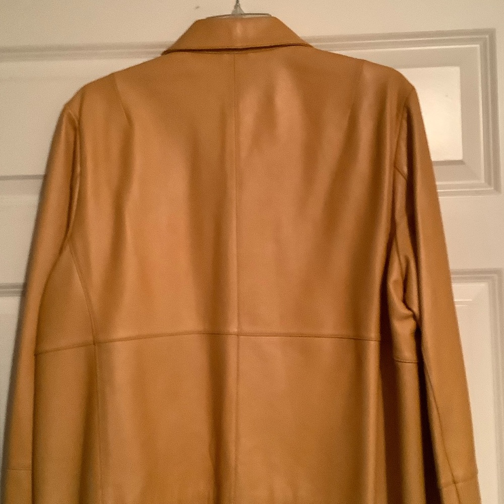 Pendleton Golden Yellow Leather Jacket - image 3